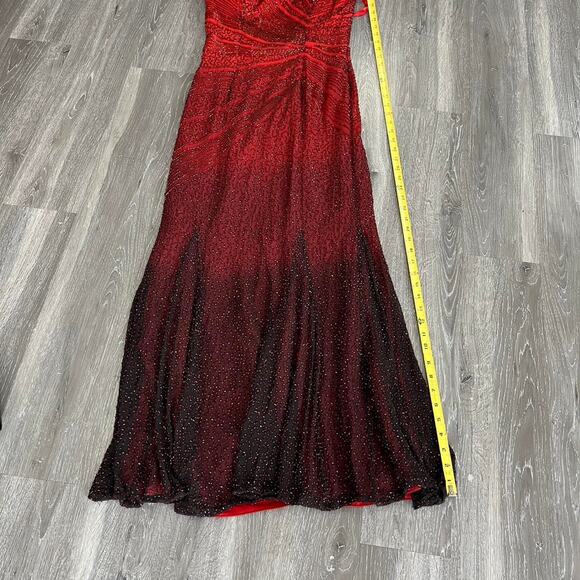 Vintage y2k red ombre beaded - Picture 7 of 8